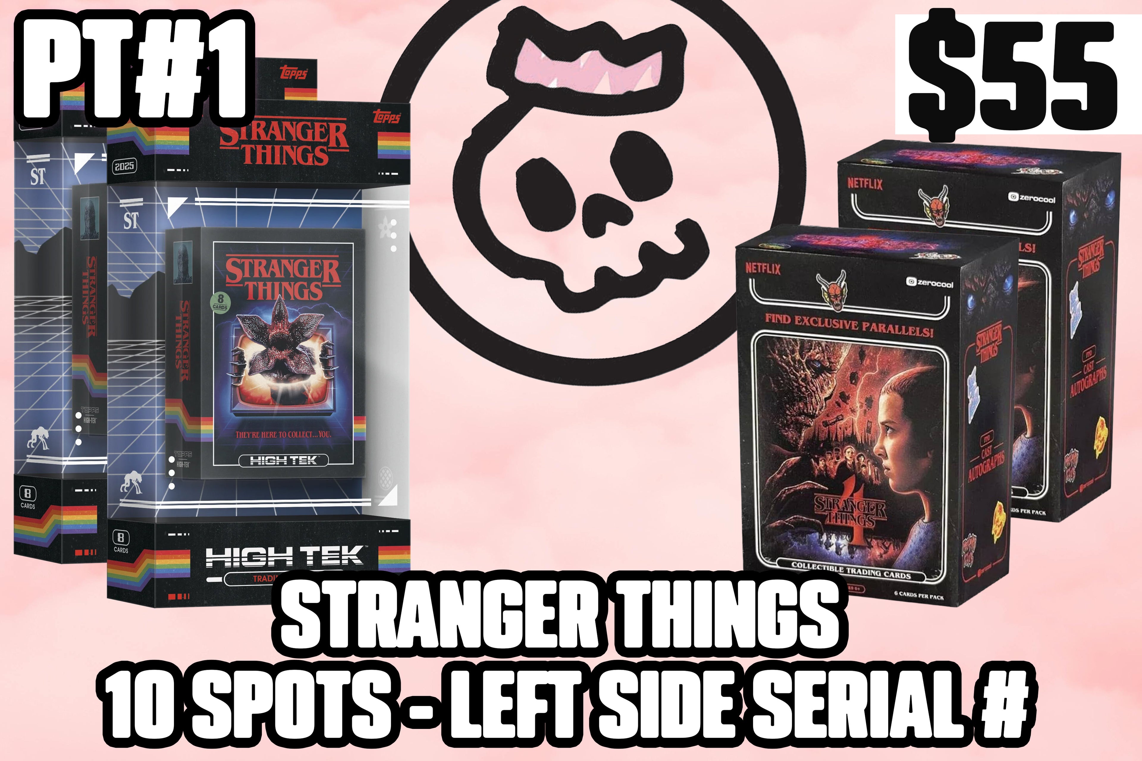 PT#1 2024 Stranger Things Left Side Serial #