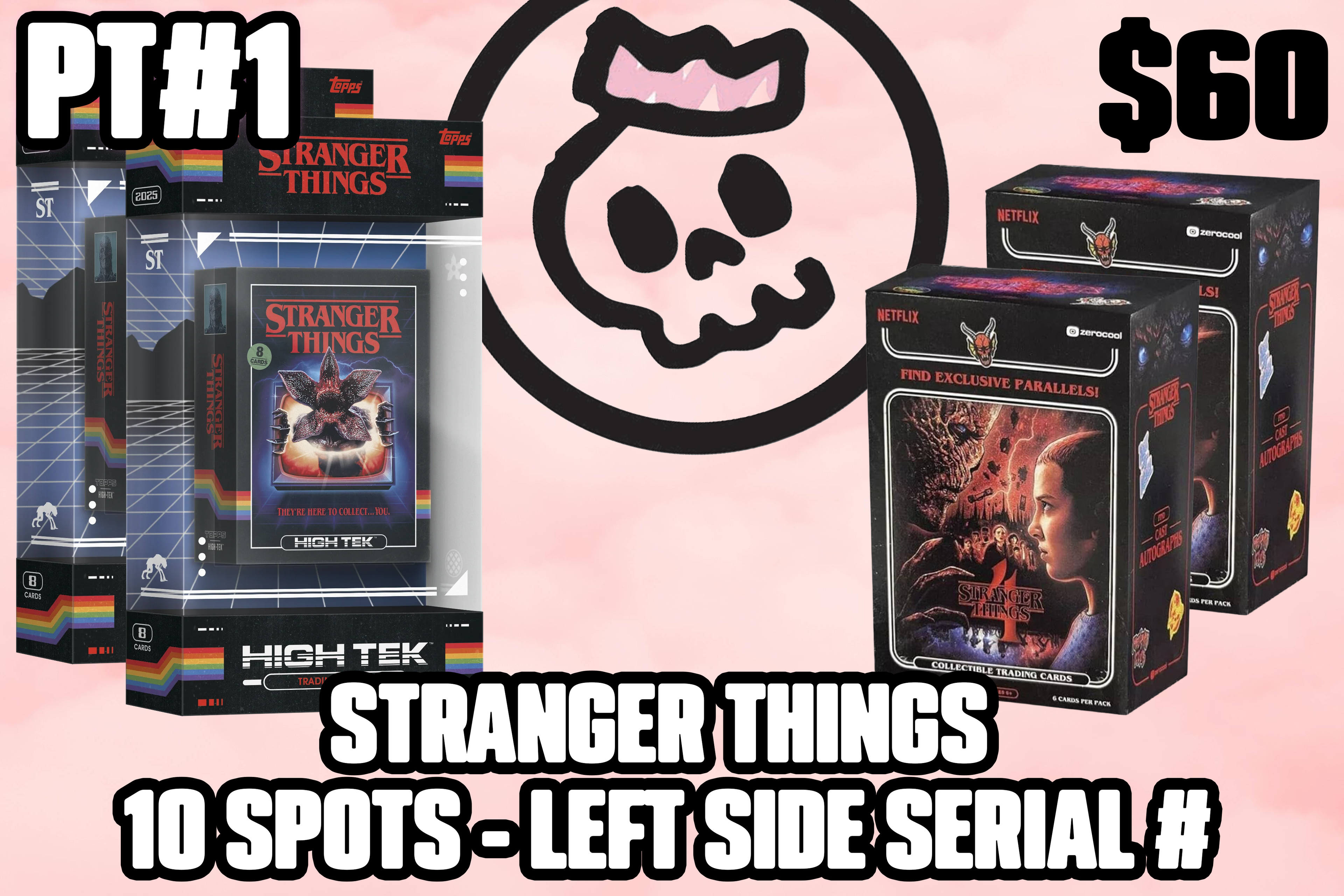 PT#1 2024 Stranger Things Left Side Serial #